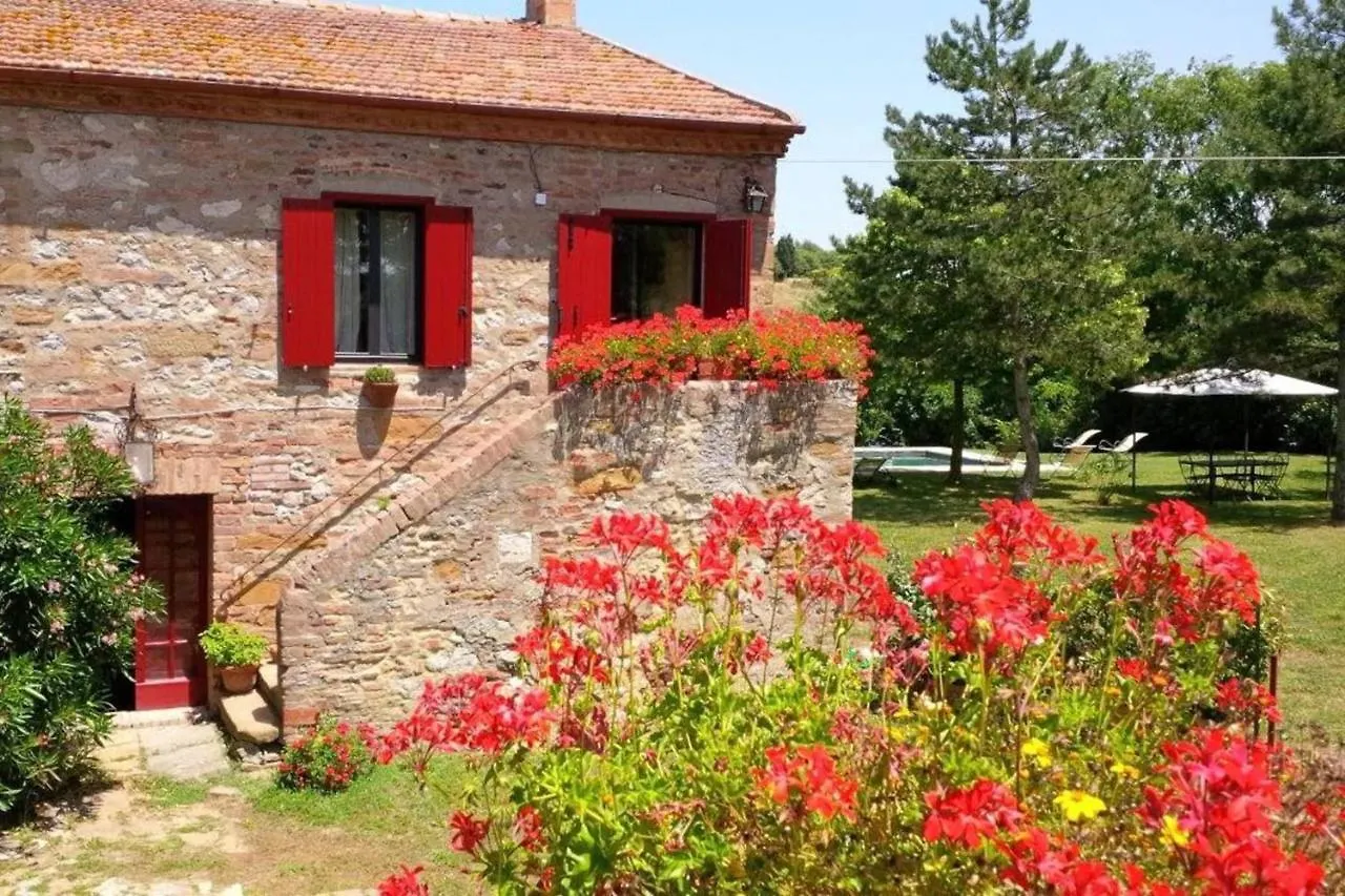 Charming House In Trequanda + Pool Villa
