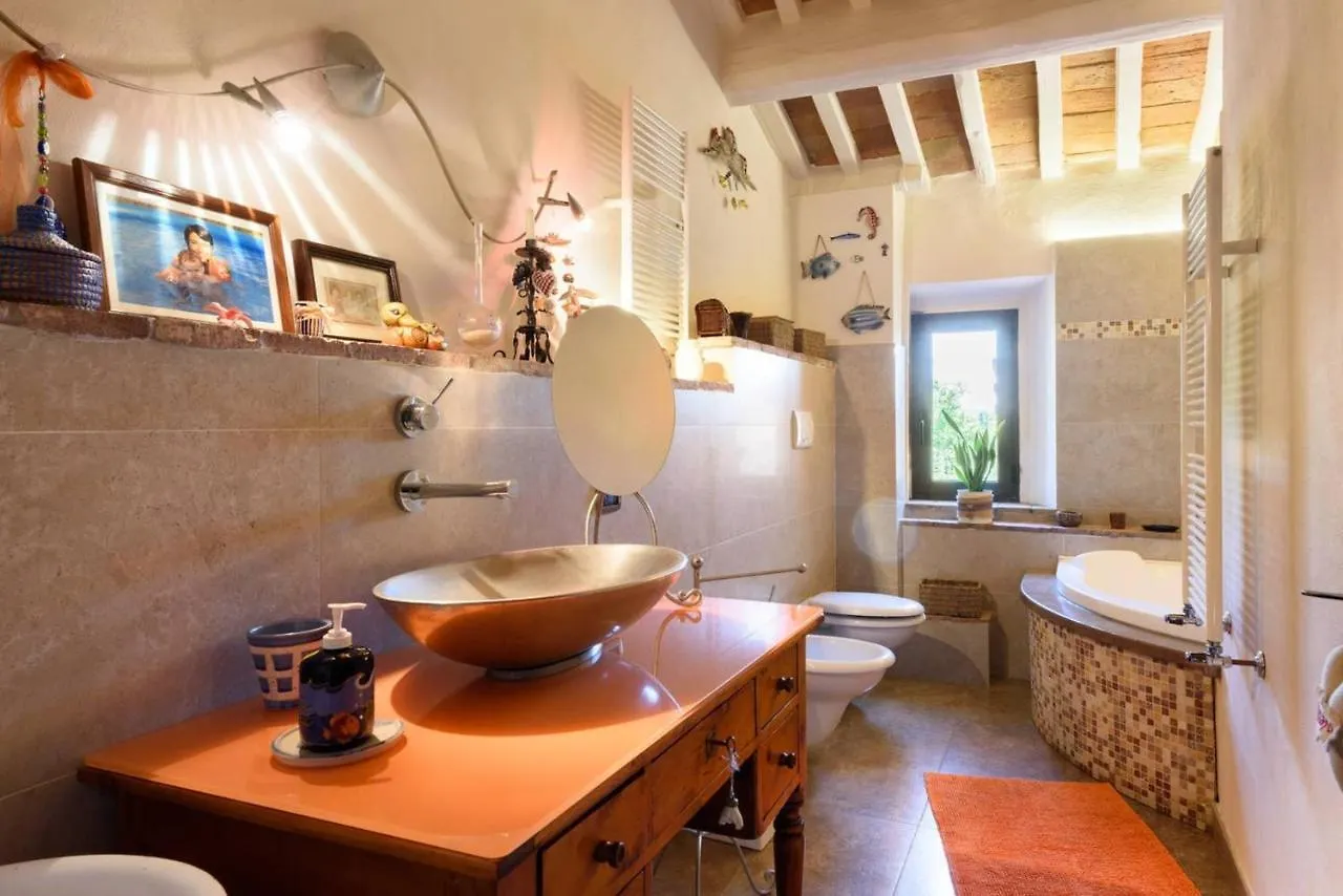 Charming House In Trequanda + Pool Villa 0*,