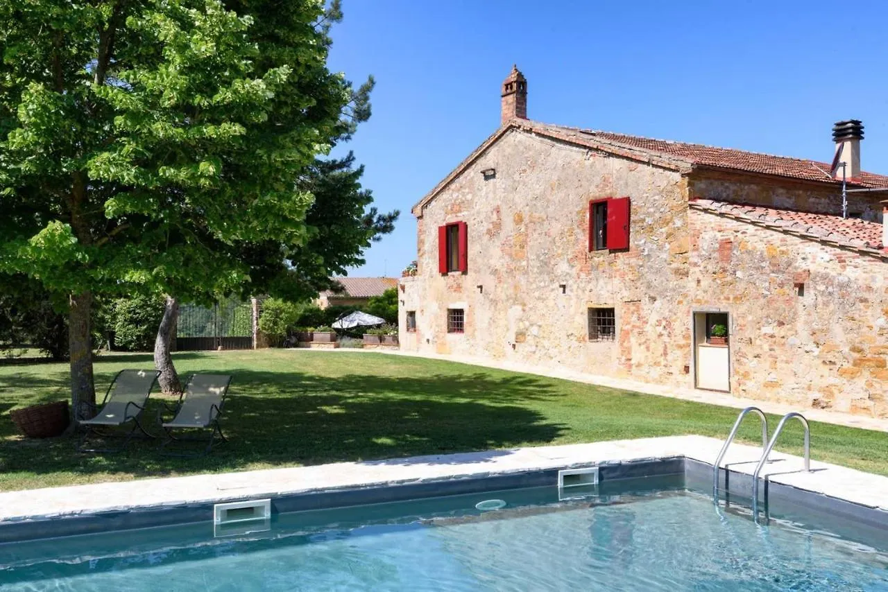Charming House In Trequanda + Pool Villa 0*,