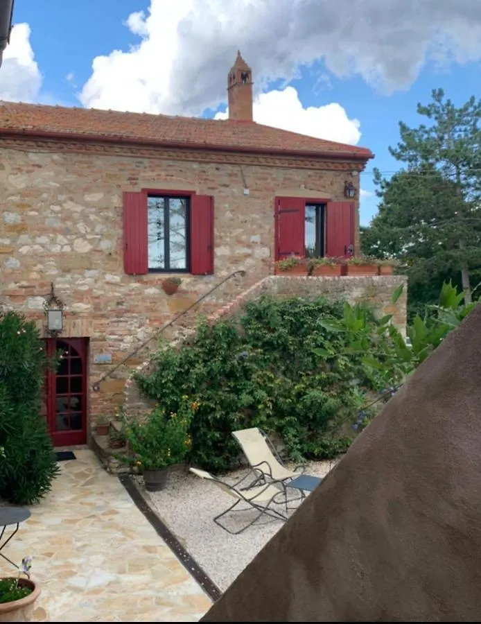 Charming House In Trequanda + Pool Villa 0*,